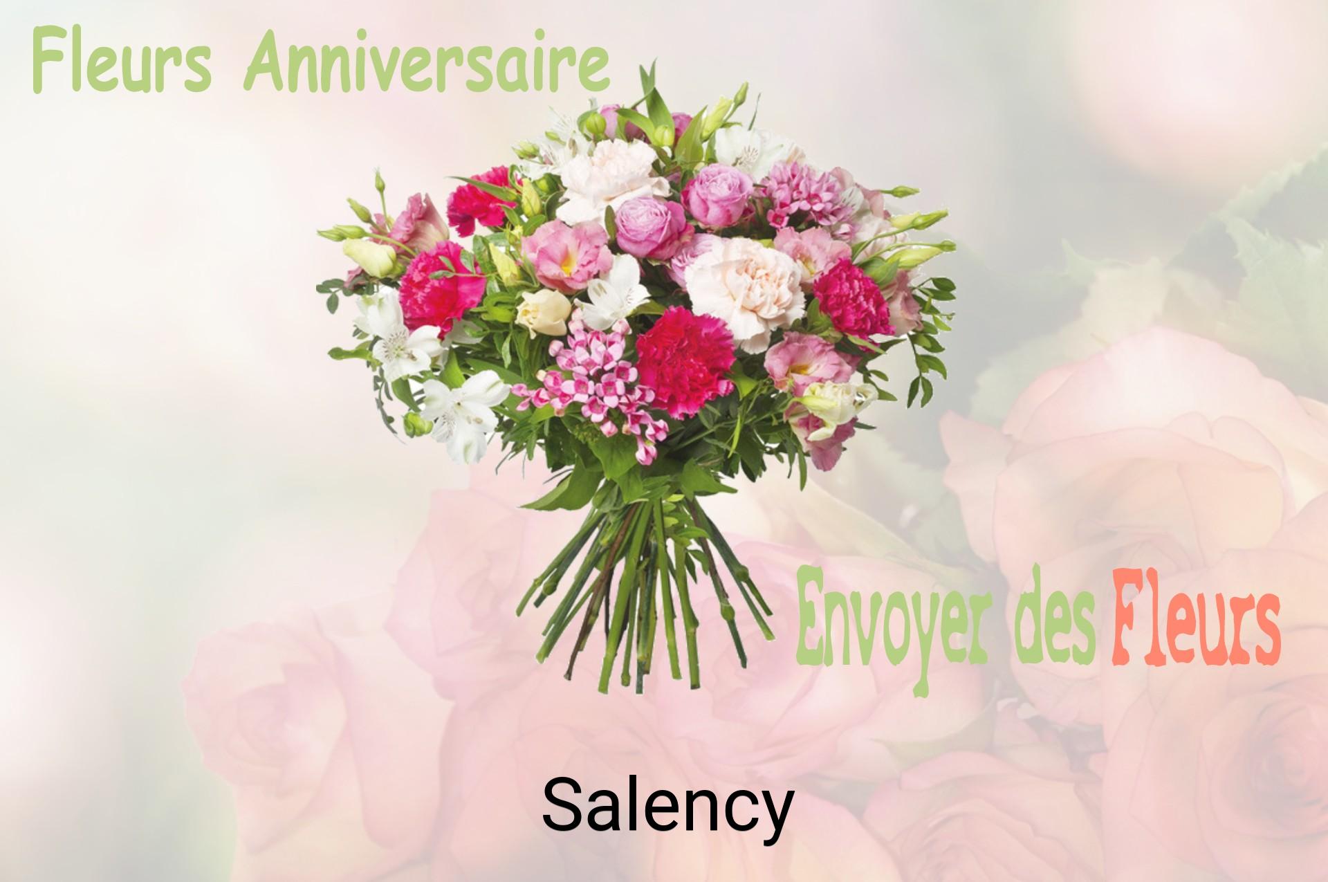 Bouquet de fleurs d’anniversaire livré à Salency